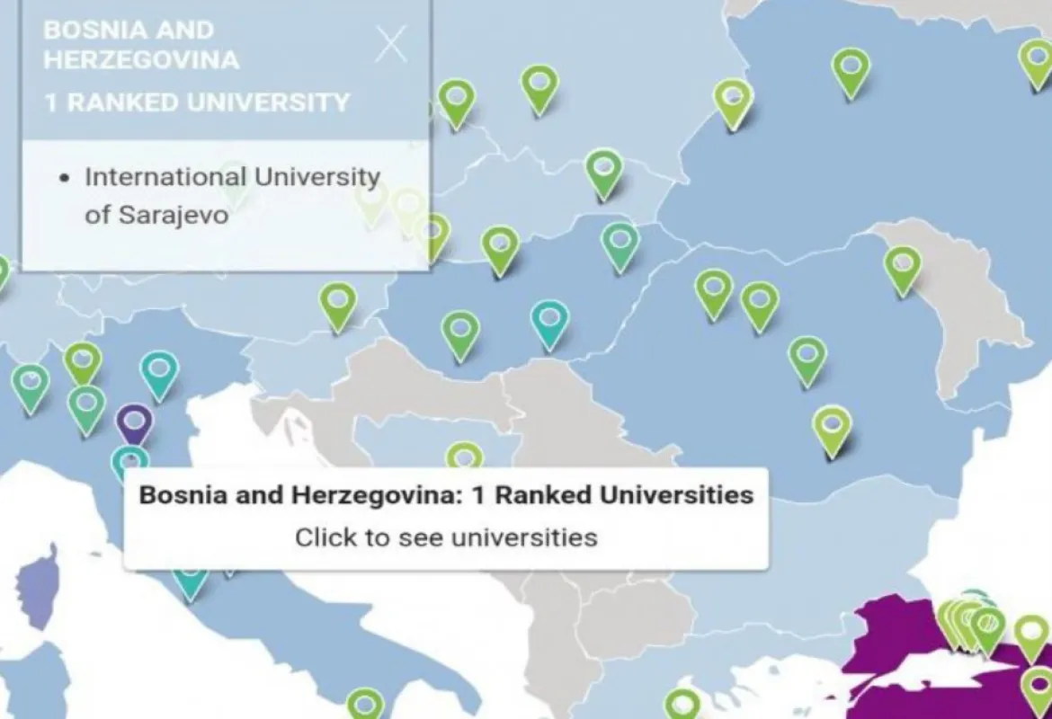 IUS ranked in the Times Higher Education ranking list