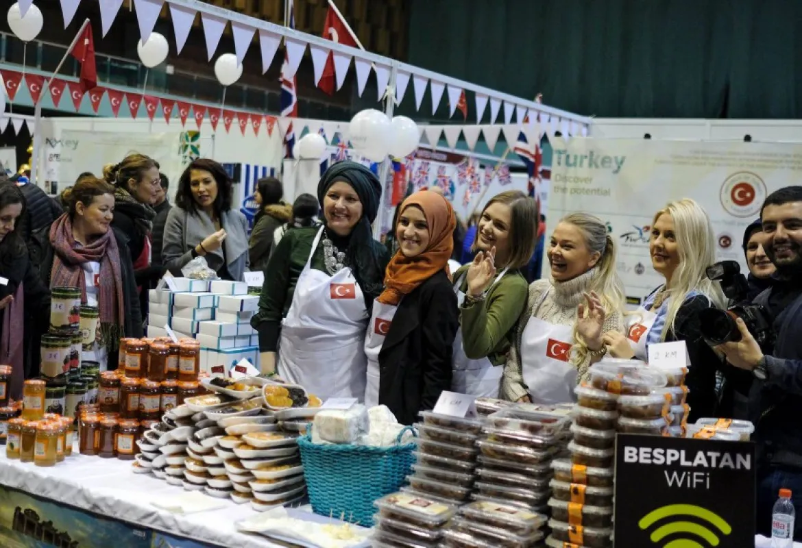 Diplomatic Winter Bazaar organized at Skenderija