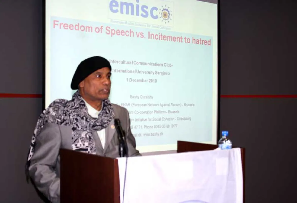 Chairman of the "Advisory Council of European Network against Racism" at IUS