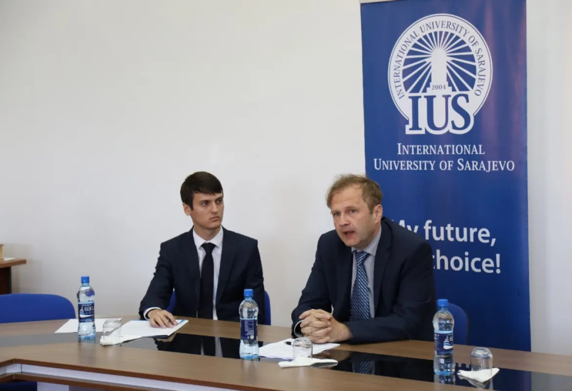 Amer Bukvić Delivered a Lecture at IUS