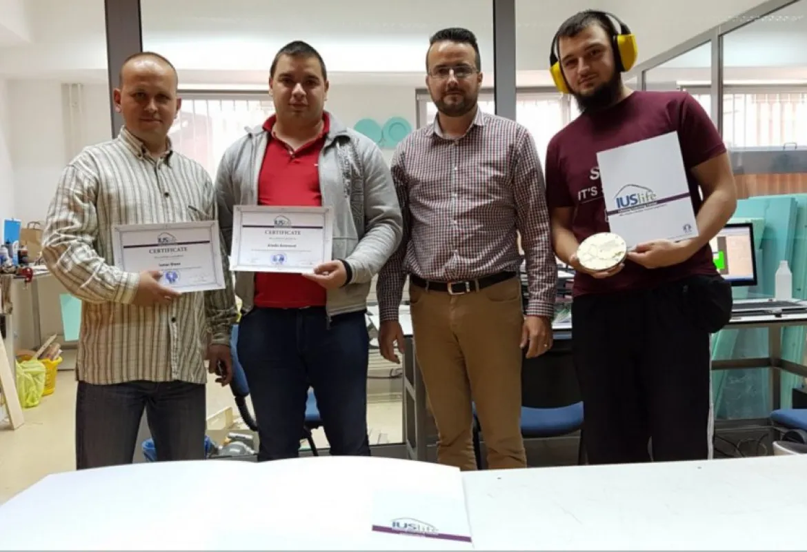 CNC machines course organized at IUS