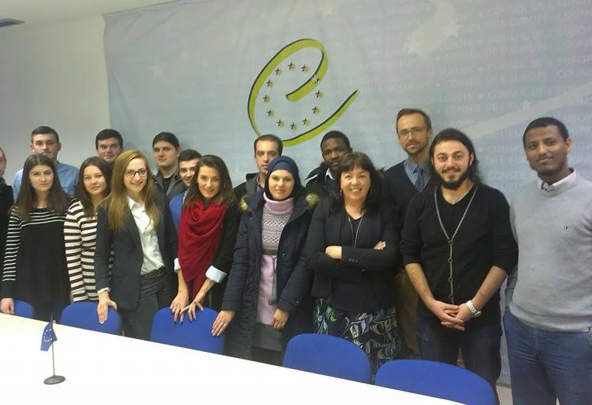 IUS students visited the Council of Europe