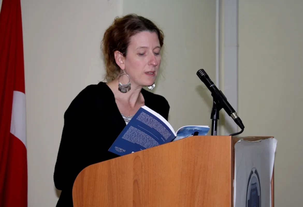 Poetry reading by Heather-Derr Smith