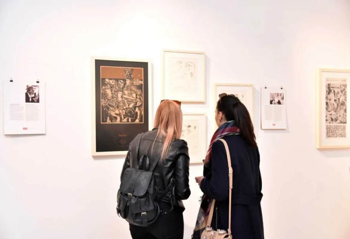 IUS Art Gallery Exhibition — Drawing in Bosnian and Herzegovinian Design