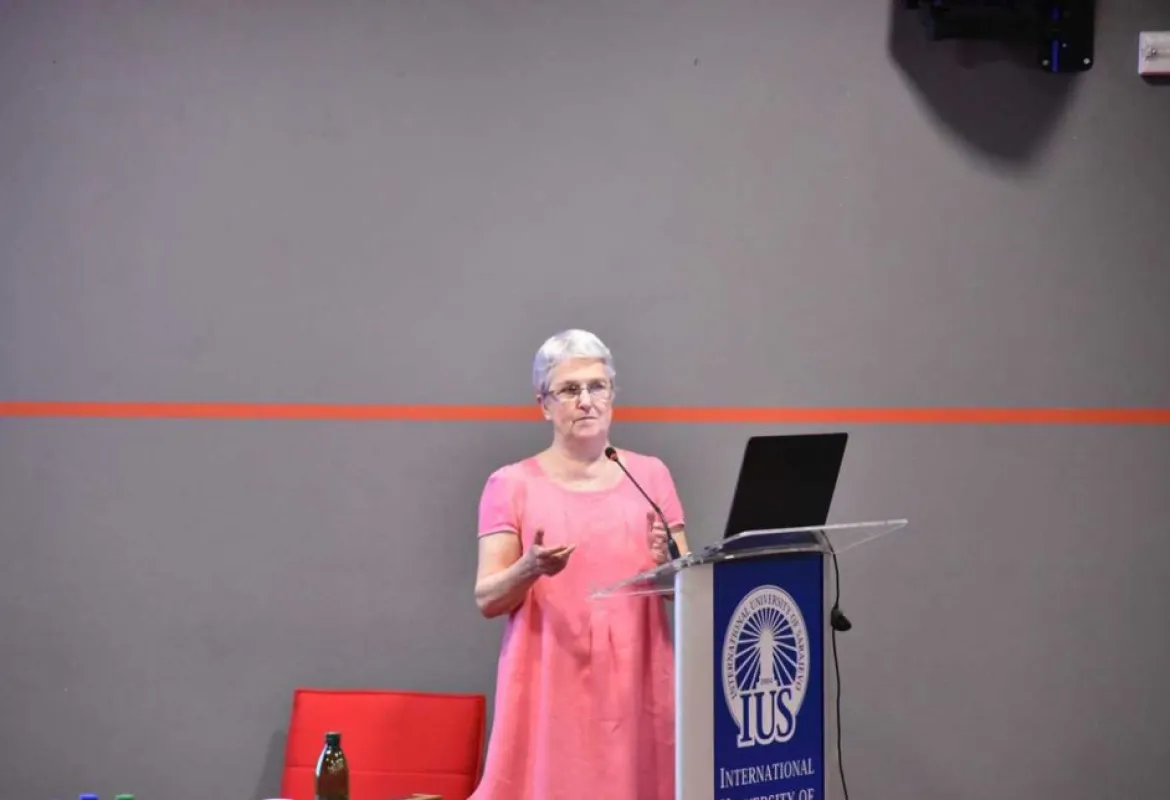 Prof. Dr. Lamija Tanović Gave a Lecture at IUS