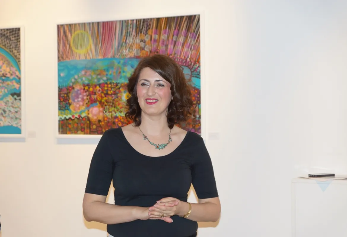 Alisa Bakamović-Teletović Solo exhibition at IUS Art Gallery