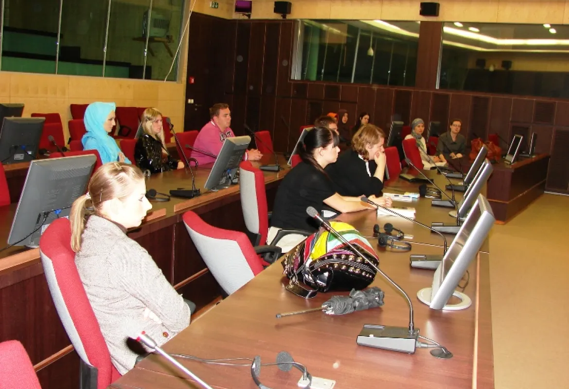Students and professors visit the Court of BiH 