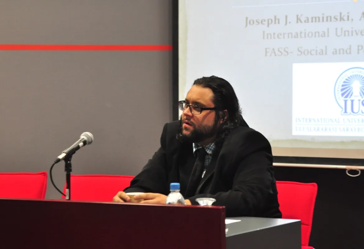 Professor Kaminski gave lecture