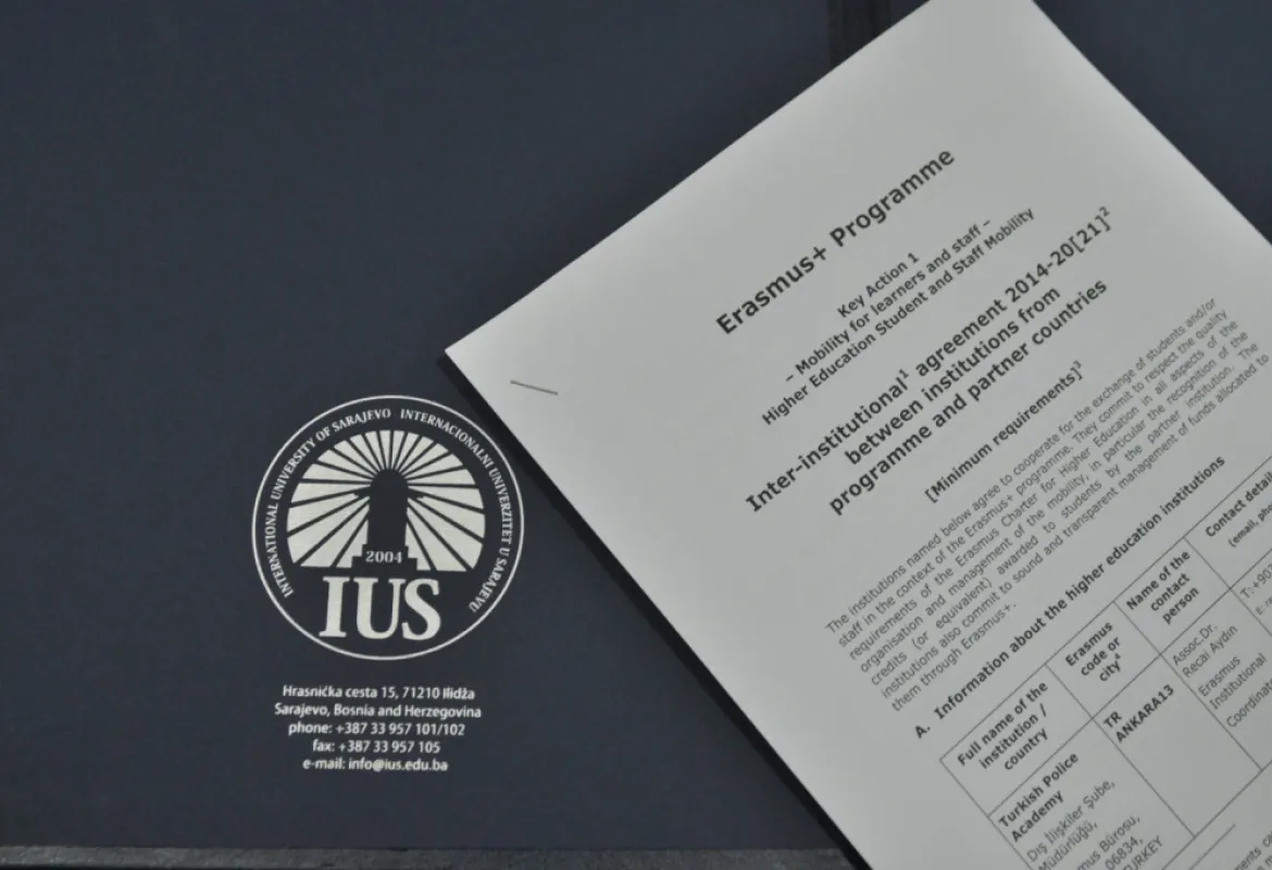 IUS signed the first Erasmus +bilateral agreement