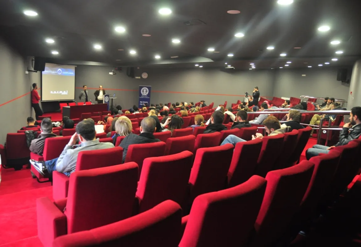 Muhamed Serdarević and Emir Salkić gave a lecture at IUS