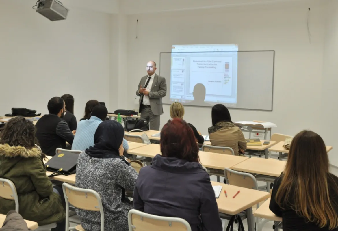 Lecture on Leadership Skills held at IUS