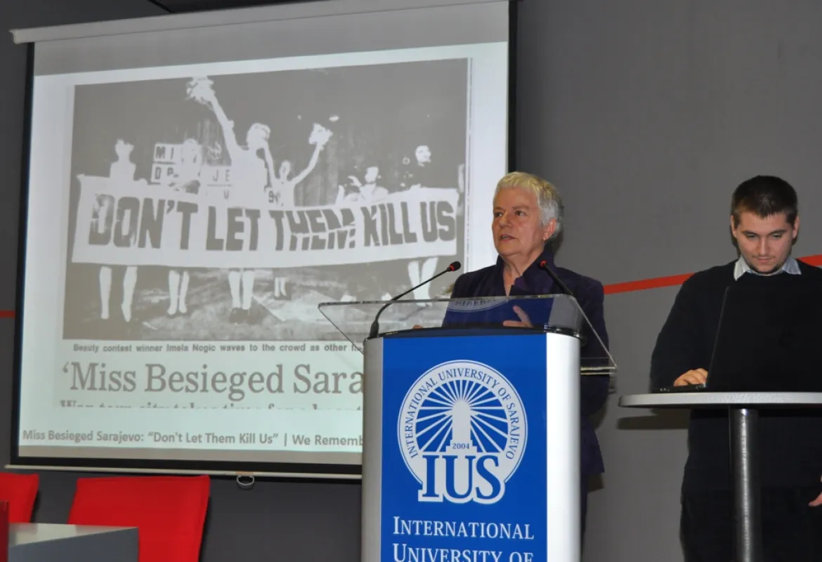 Lecture “Besieged Sarajevo Stage for a War Entertainment”