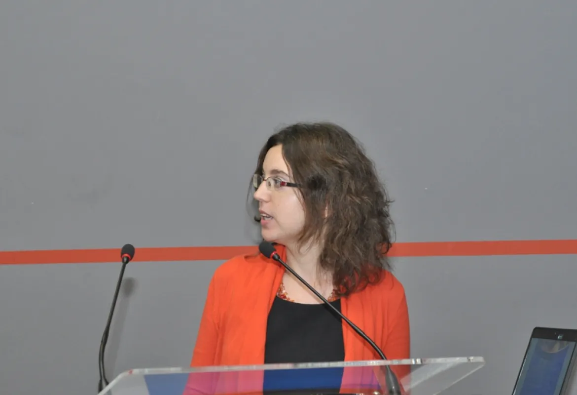 Alma Jeftić gave a lecture at IUS