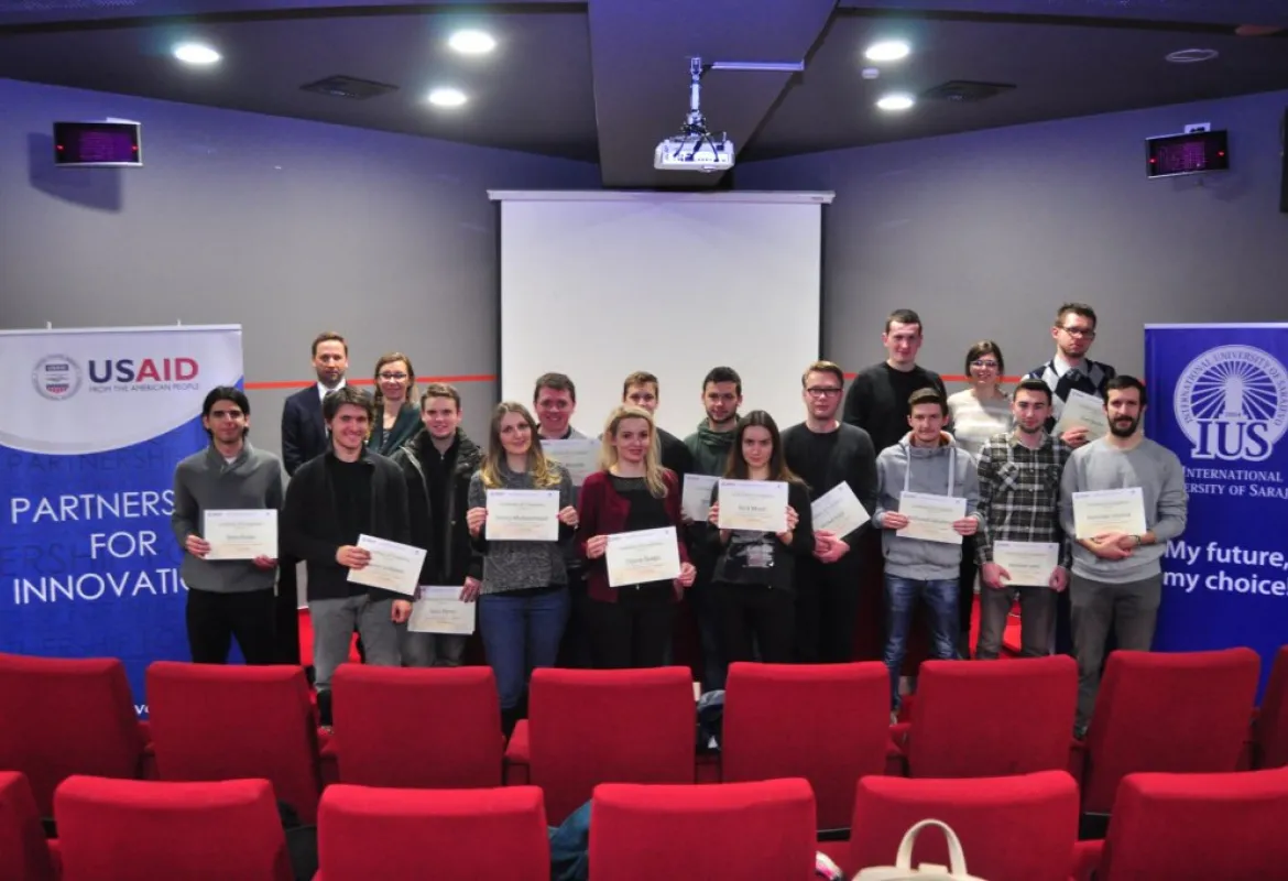 Certificate award ceremony "My practice" at IUS