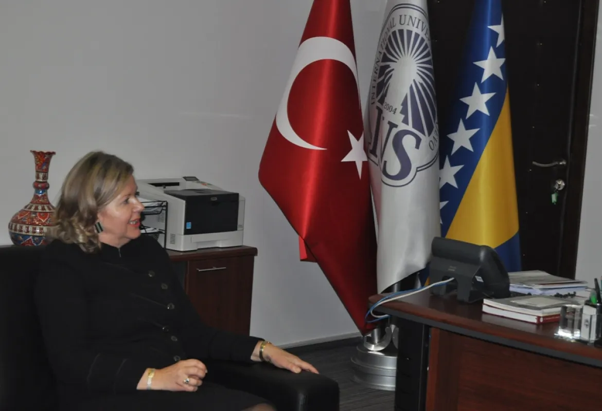 Selma Harrington from Griffith College Dublin visited IUS