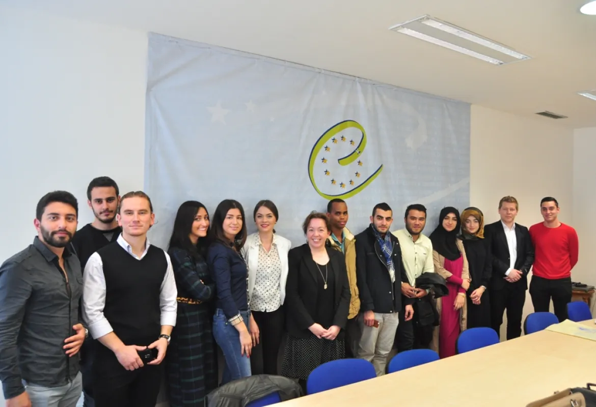 IUS students visited the Council of Europe