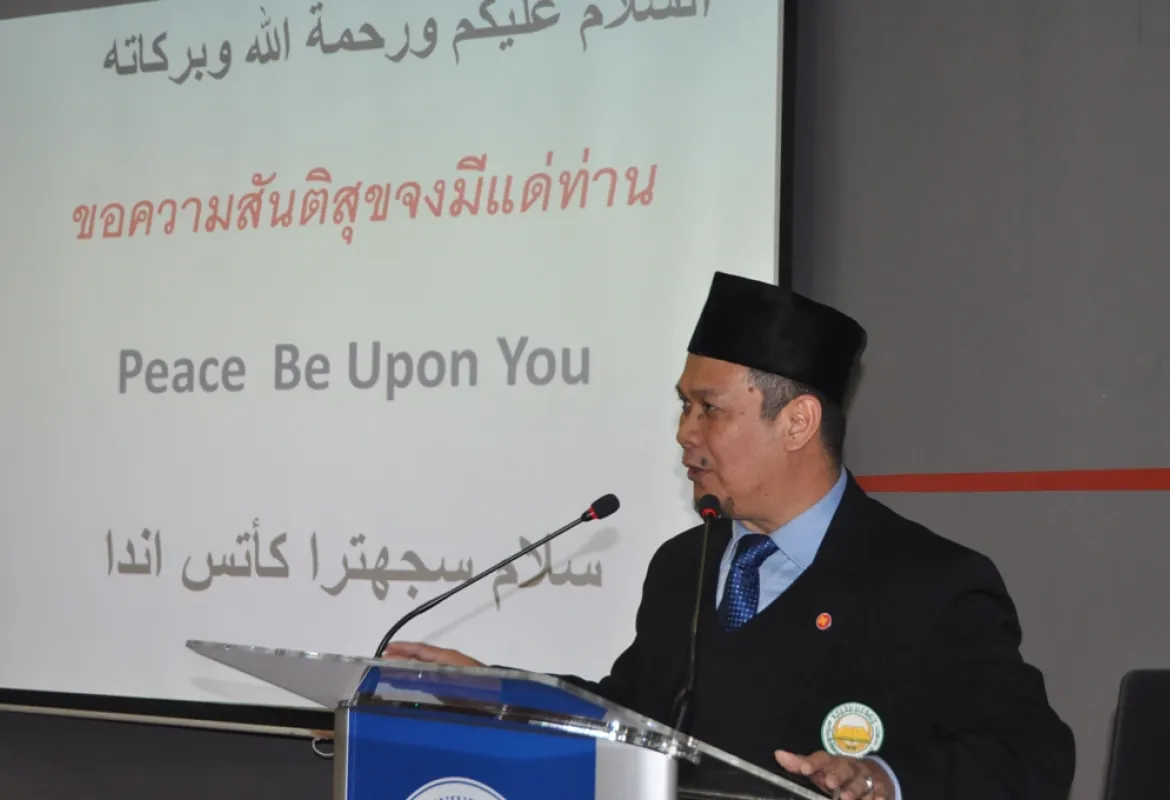 Assist. Prof. Dr. Sukree Langputeh gave a lecture at IUS