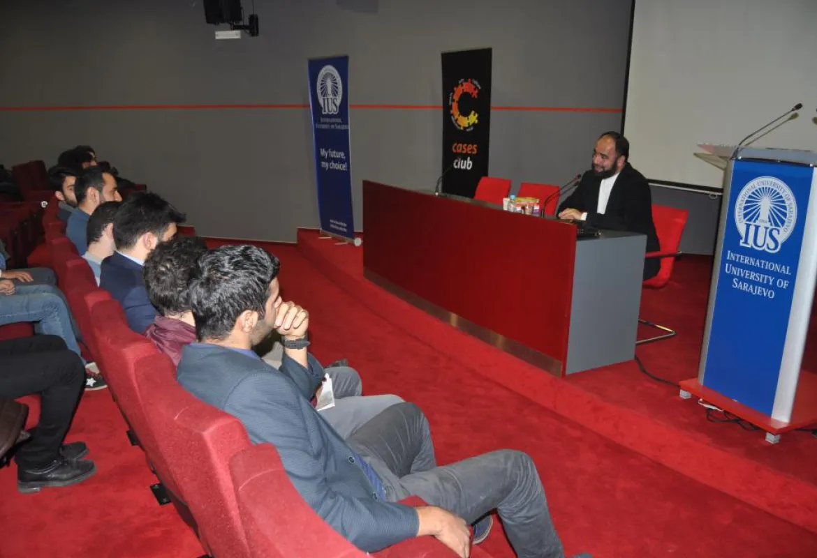 Prof. Dr. Ahmet Bulut gave a lecture at IUS