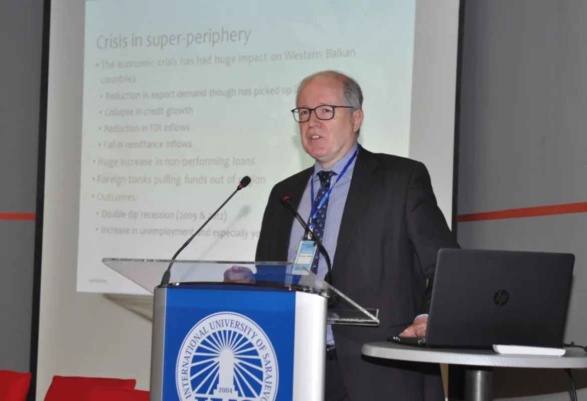 The First Sarajevo International Conference on "Global Crisis and Countries in Transition" held at IUS