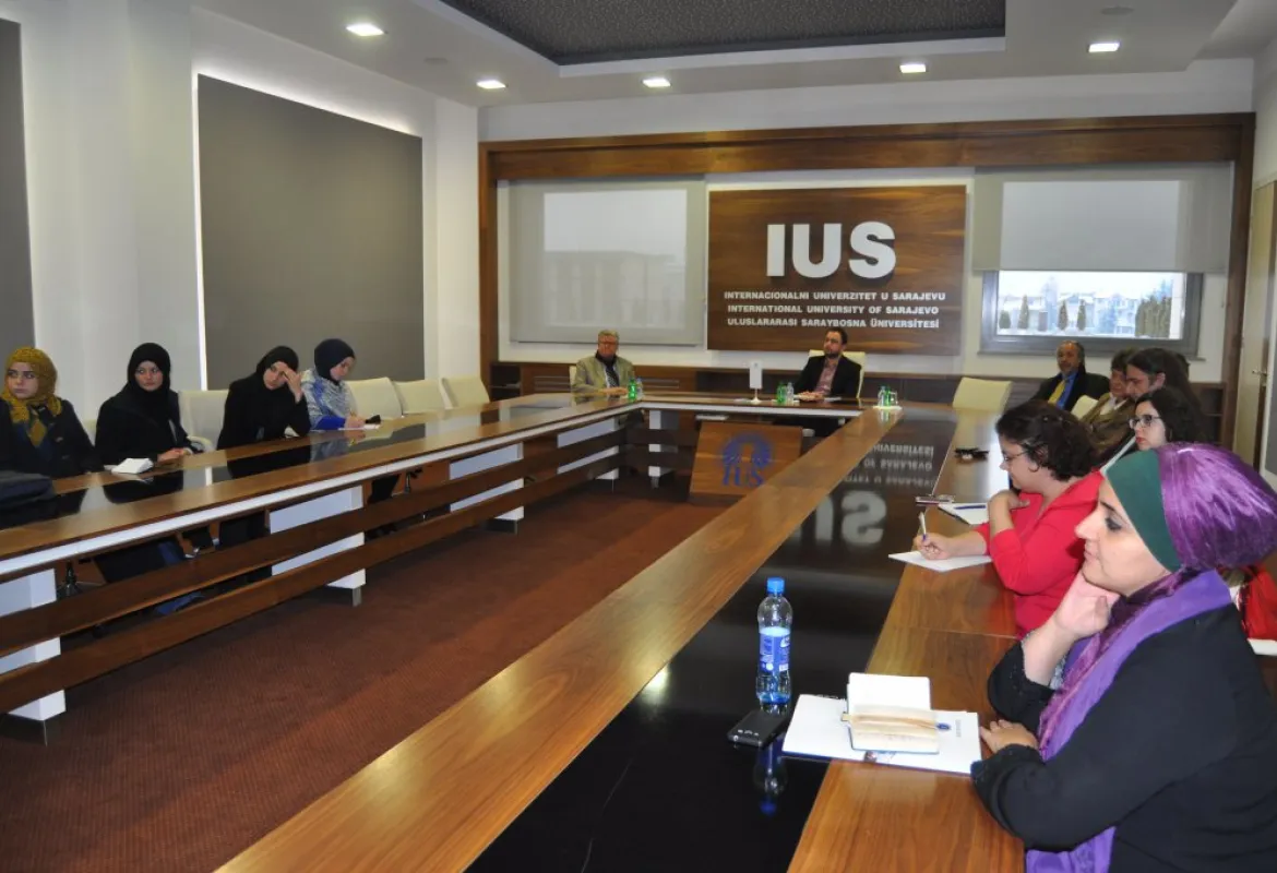 Prof. Dr. David Pettigrew gave a lecture at IUS