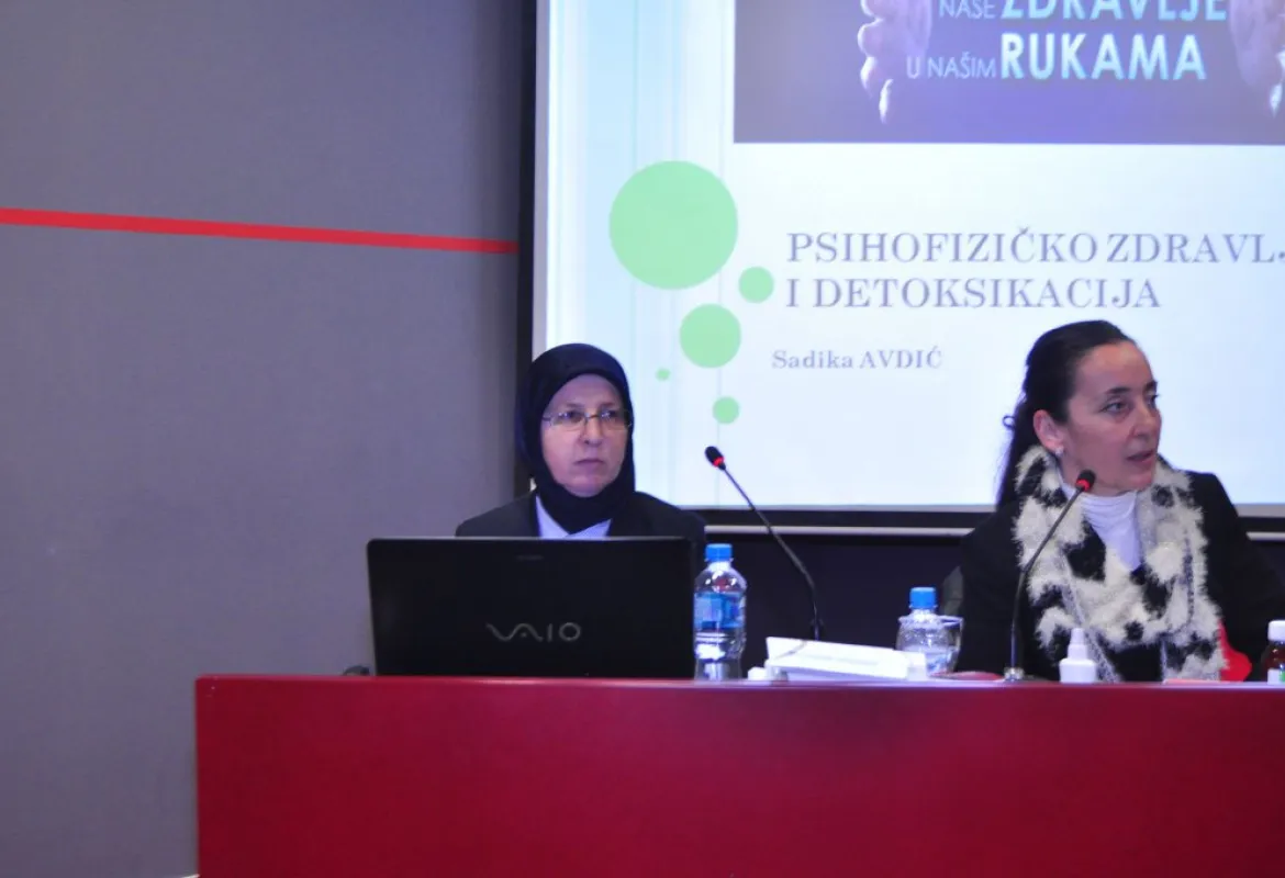 Sadika Avdić, Ruh ve Beden Sağlığı Hakkında IUS'ta Konuşma Yaptı