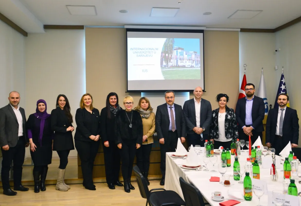 Presentation of IUS at the Yunus Emre Institute Mostar