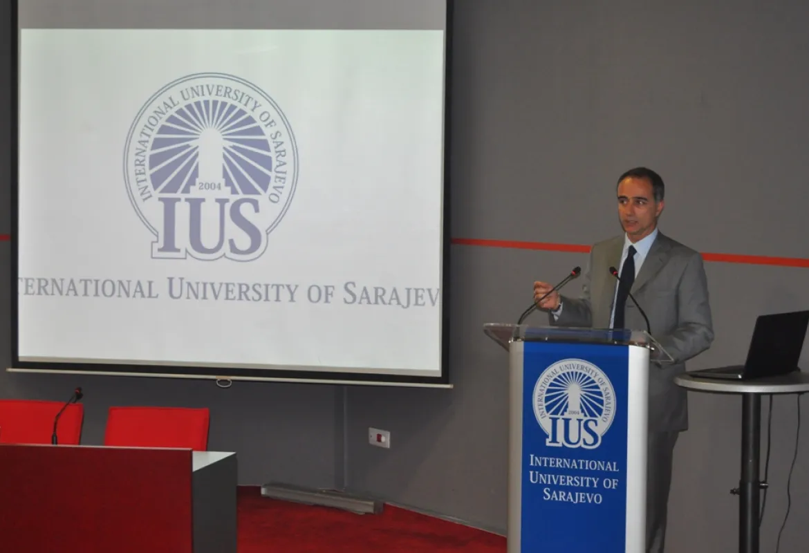 Ambassador of Italy gave a lecture at IUS