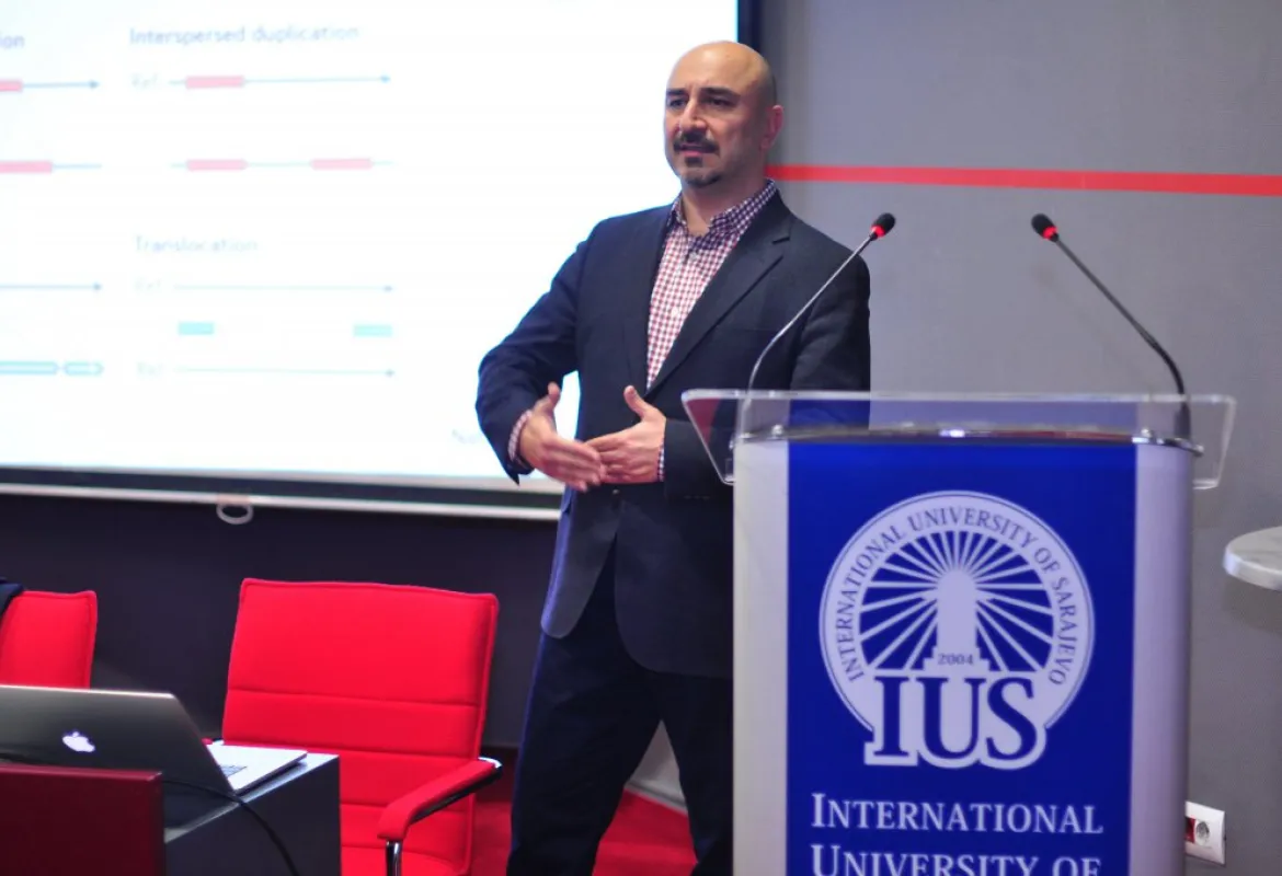 Prof. Dr. Cenk Sahinalp gave a lecture at IUS