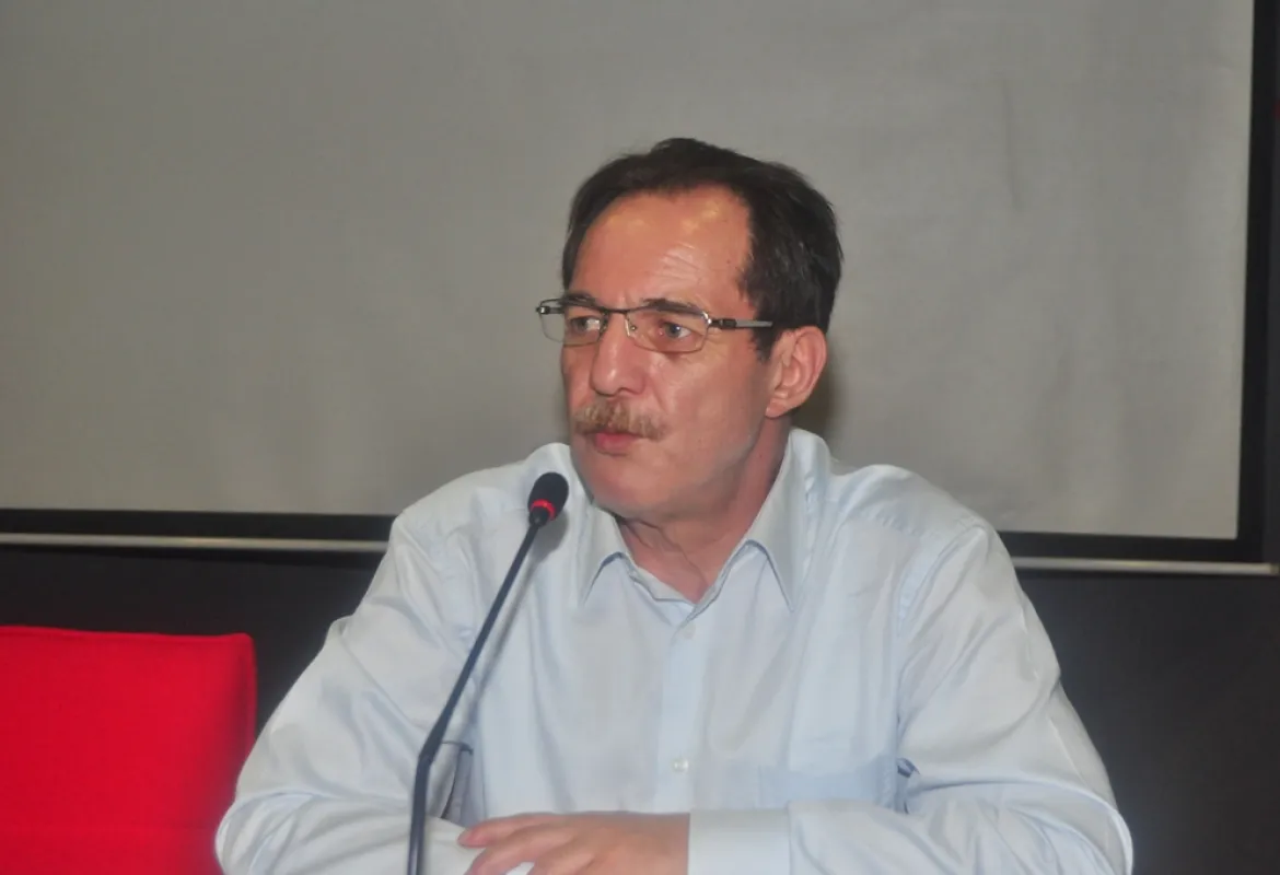 Ahmet Tezcan gave a lecture at IUS
