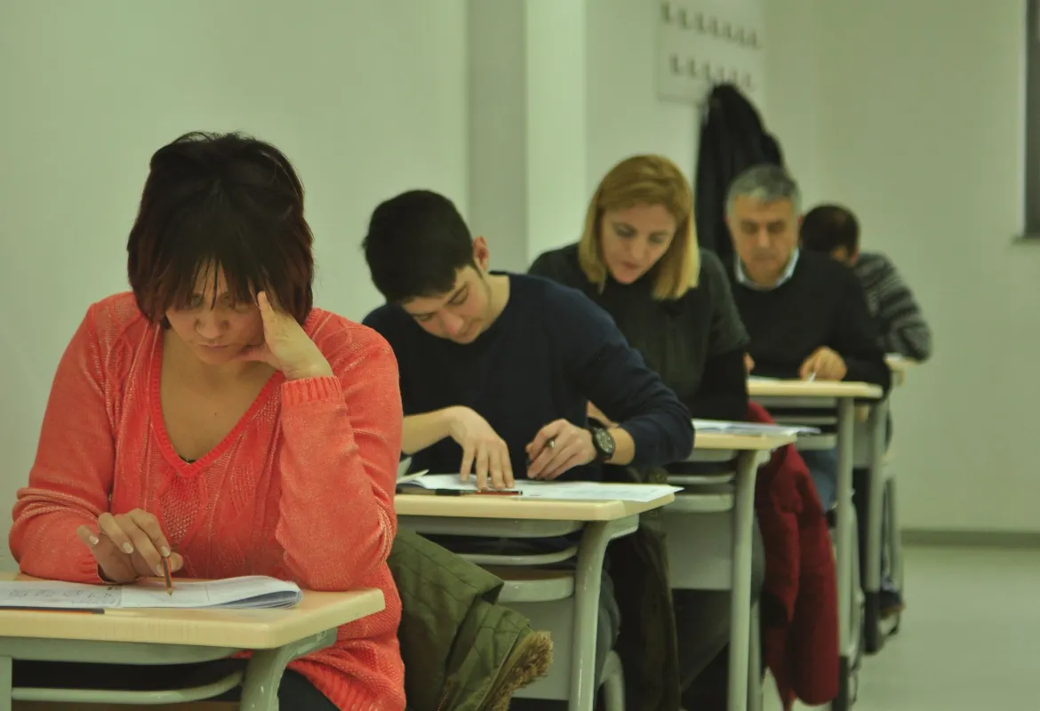 Fall semester Final examination of new students from Anatolia University