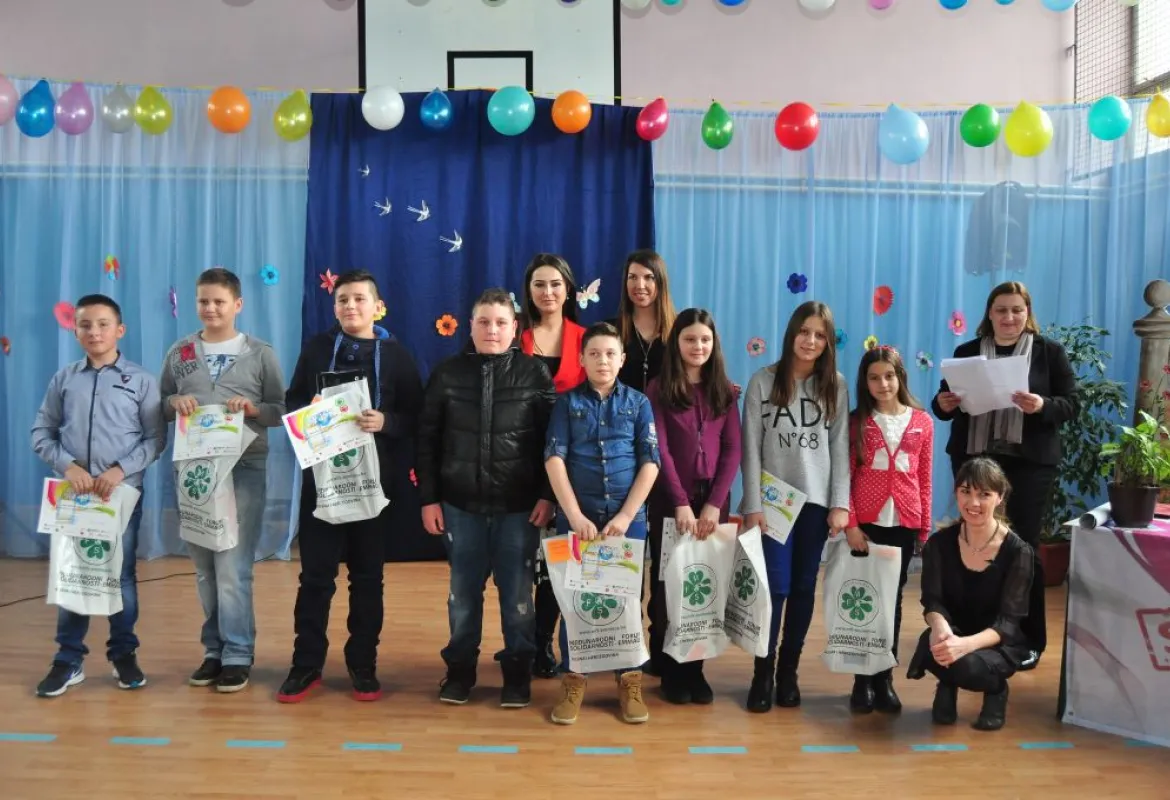 Congratulations to the students of the First private Primary School "Isa - Beg Ishaković" on winning II place on the occasion of Safer Internet Day 2016 in BiH