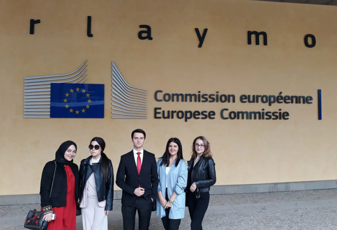 IUS students presented recommendations to the members of the European Parlament 