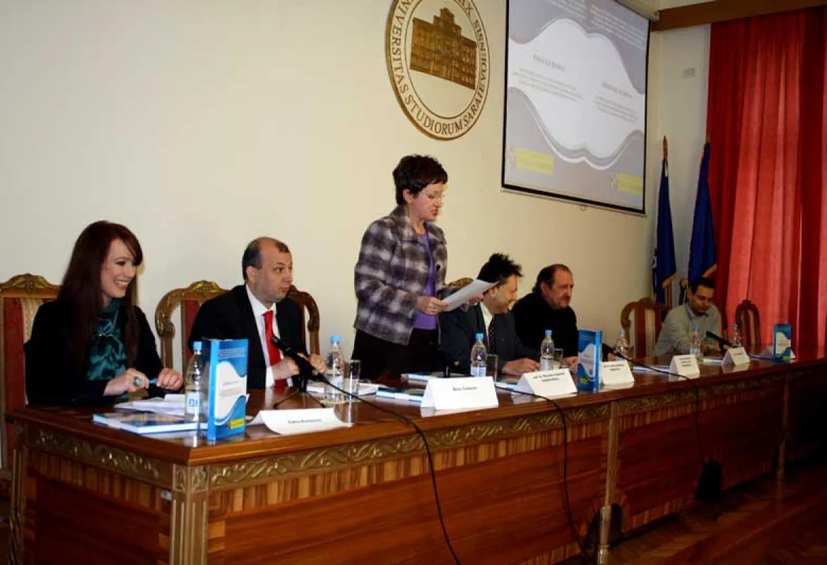 Rector and Vice Rector attend promotion at University of Sarajevo