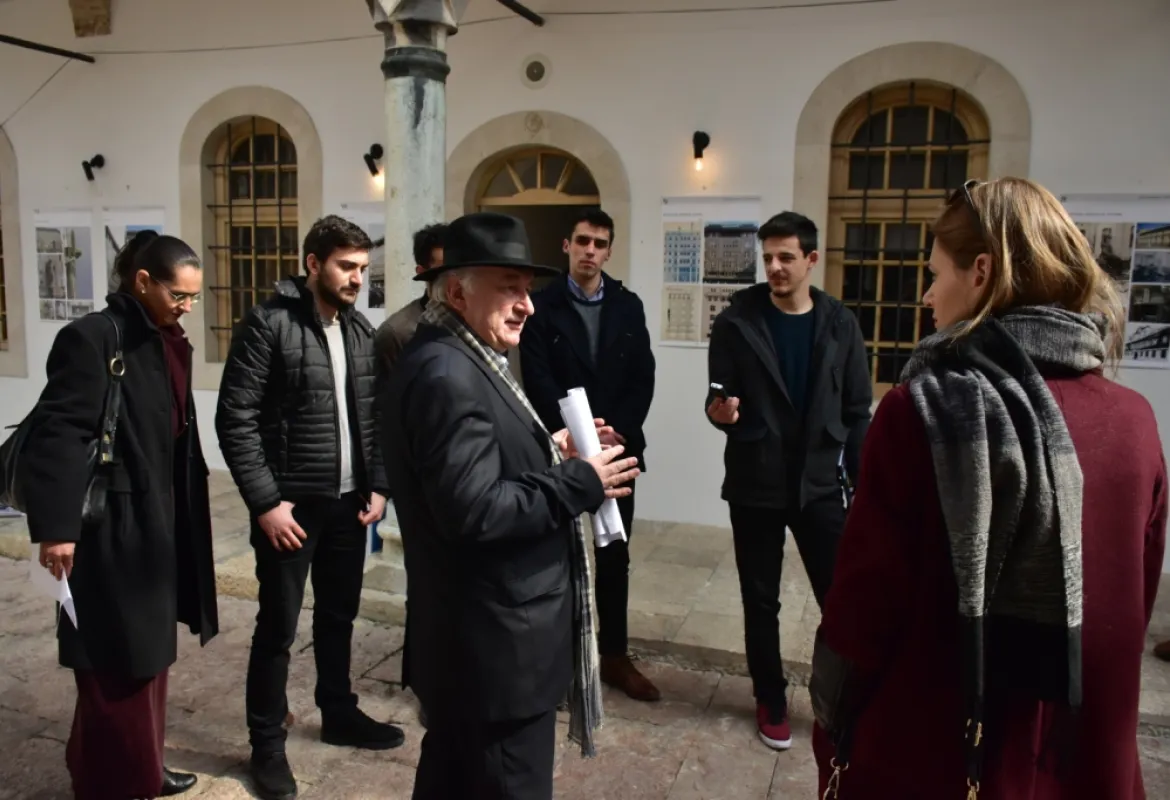 IUS Students Filmmakers at PRESS Conference of Sarajevo Winter