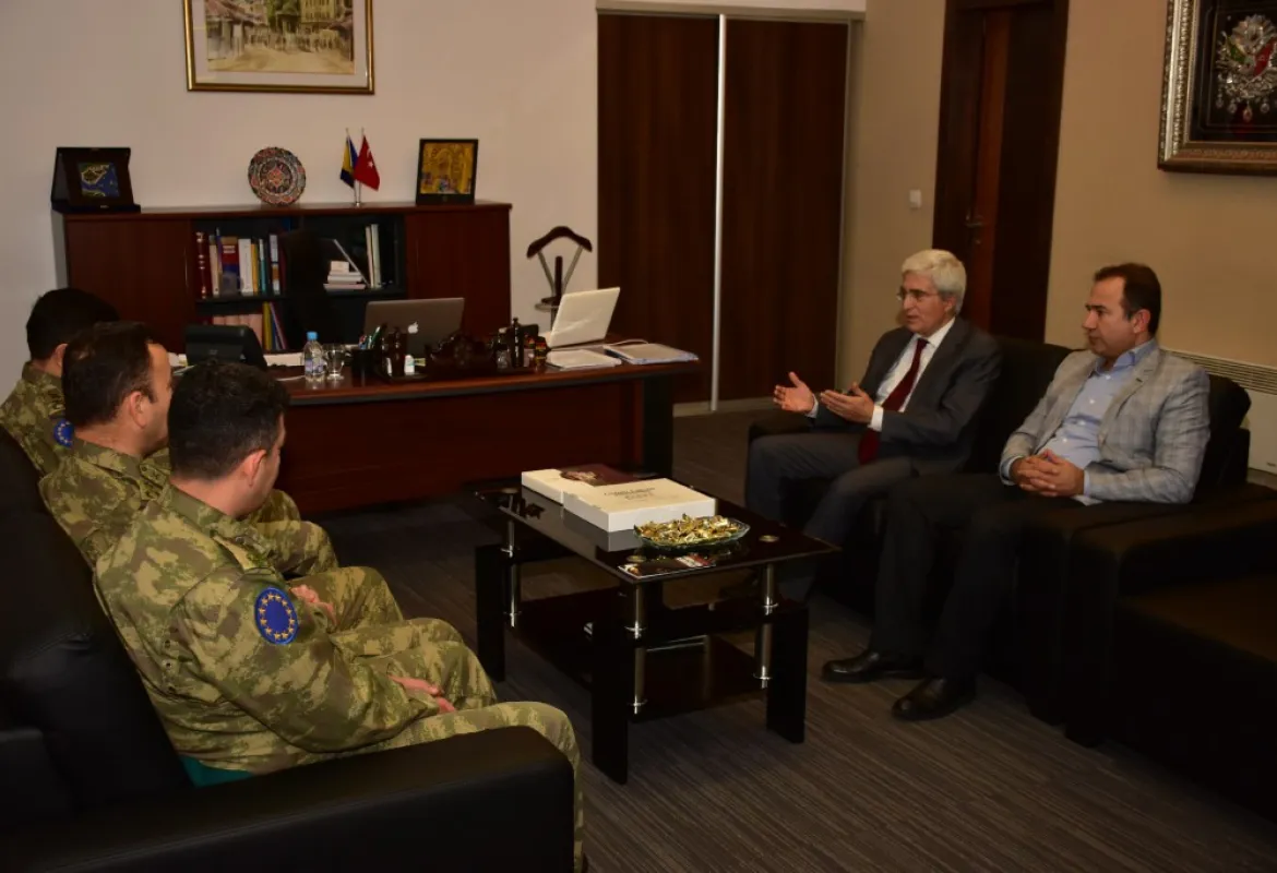 EUFOR Turkish Battalion in visit at IUS
