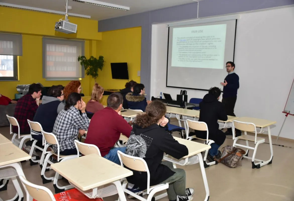 Dr. Mario Hibert held lecture on Copyright and Plagiarism
