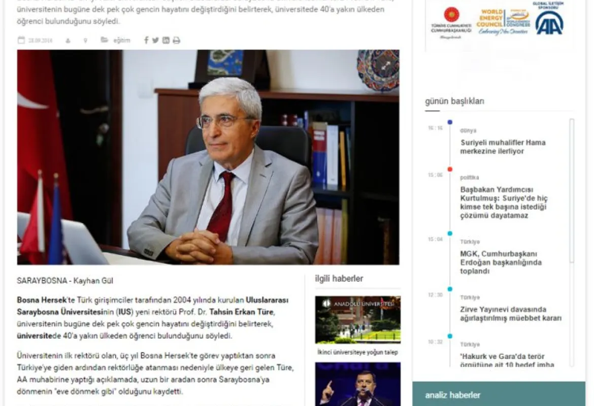 'Gençlerin hayatı IUS ile değişiyor'