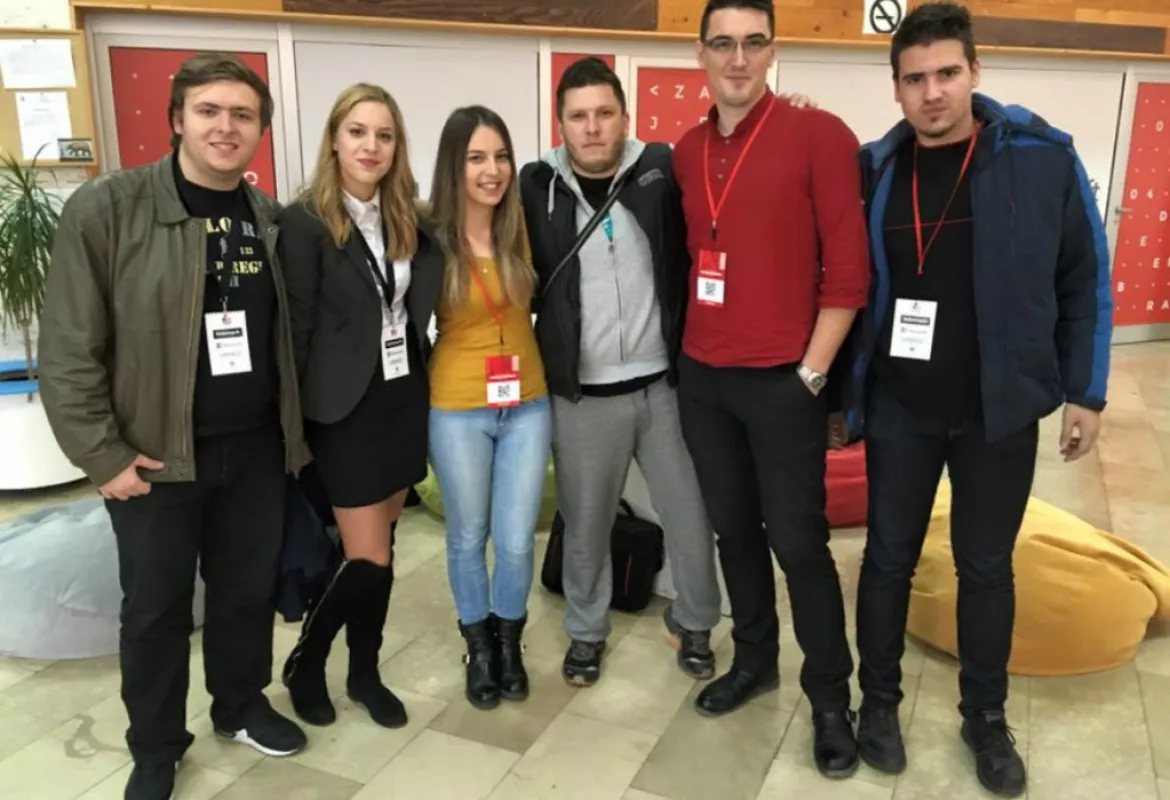 IUS Student Kemal Hrelja won the 2nd place at the Hackathon organized by US Embassy