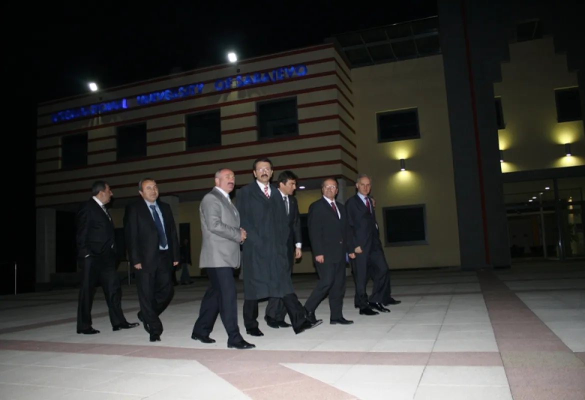 TOBB president H. E. Rifat Hisarcıklıoğlu visits IUS
