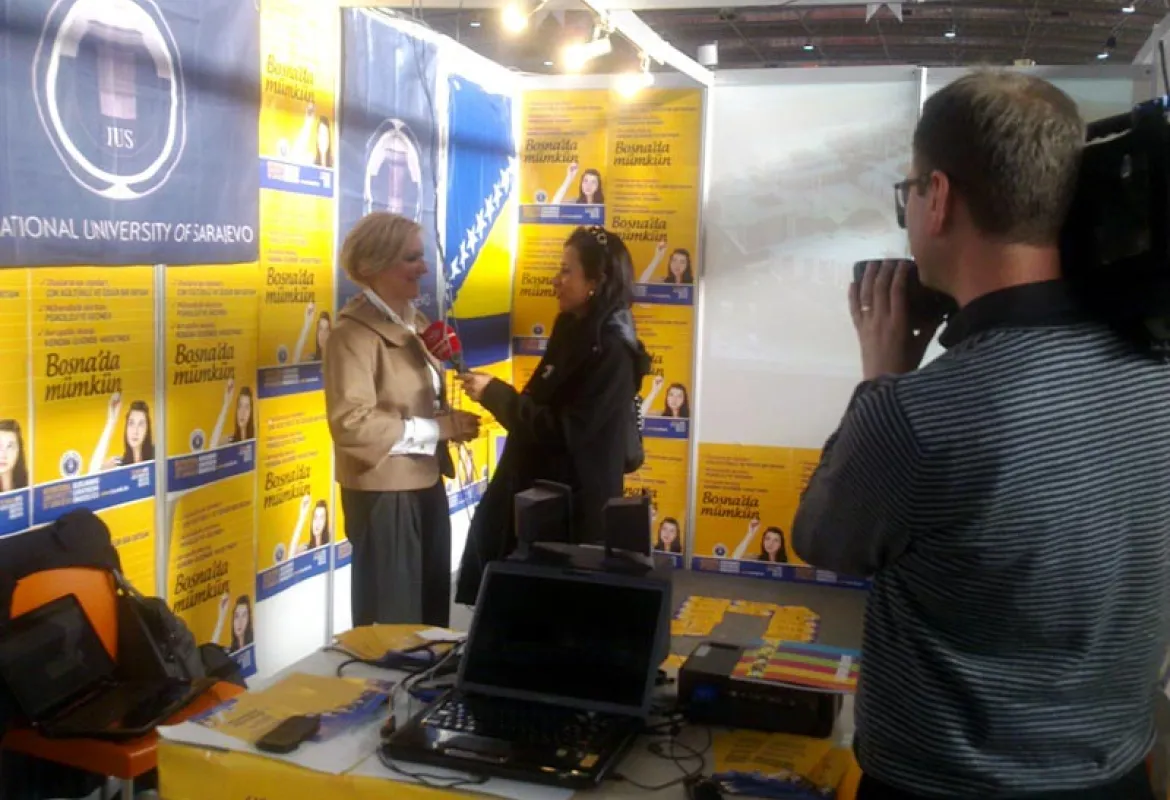 IUS takes part at Educational Fair in Turkey