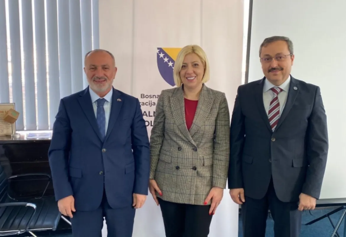 IUS Delegation Meets with FBiH Minister of Environment and Tourism Mrs. Edita Đapo