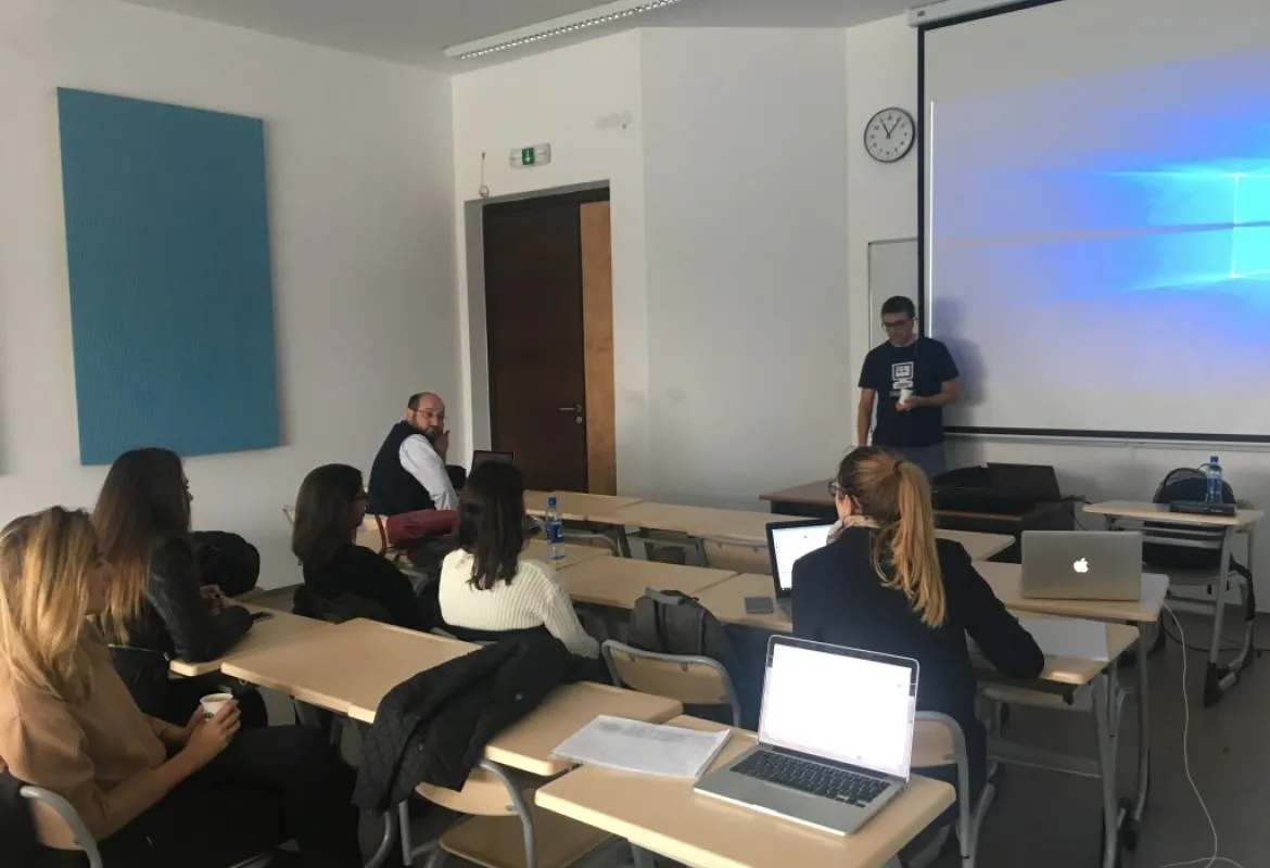 Dr. Apaydın from İstanbul Şehir University Gave Lectures at IUS