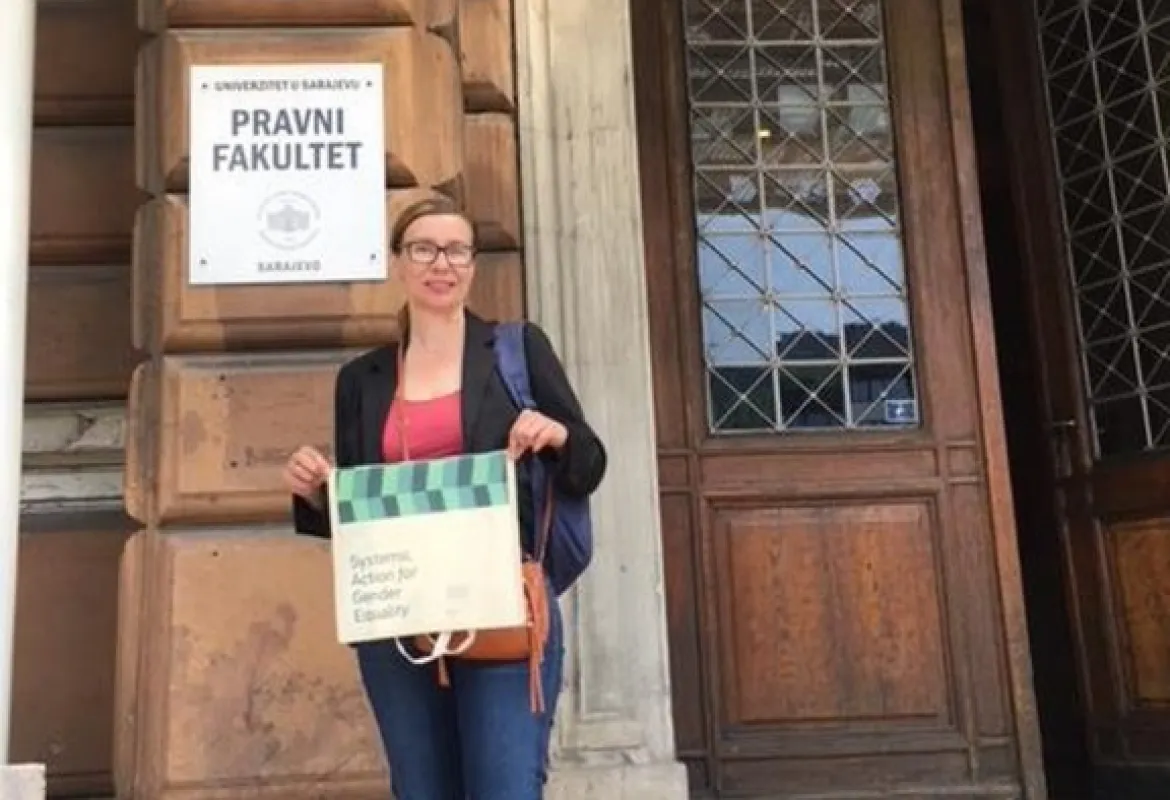 Gender equality: IUS started successful cooperation with the University of Sarajevo