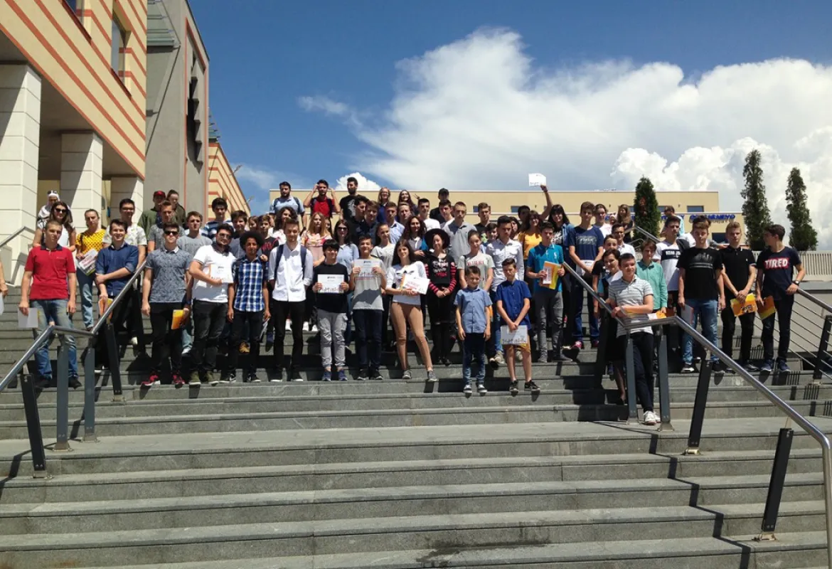 80 students completed the CoderDojo School of Programming at IUS