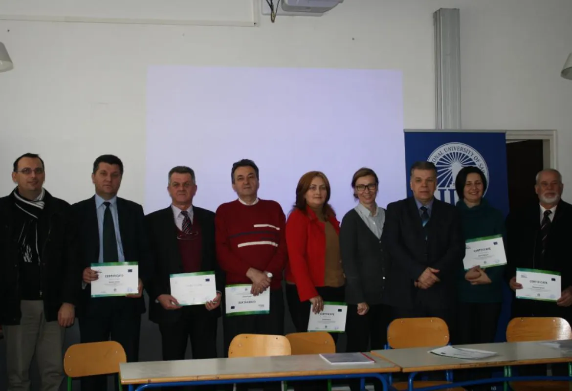 IUS Representatives gave a presentation of the program