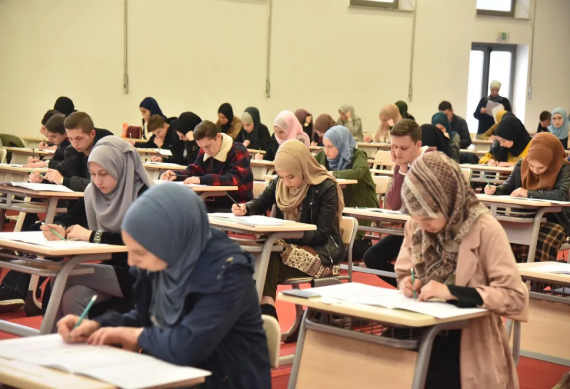 Testing for Scholarships for Madrasa Students Held at IUS