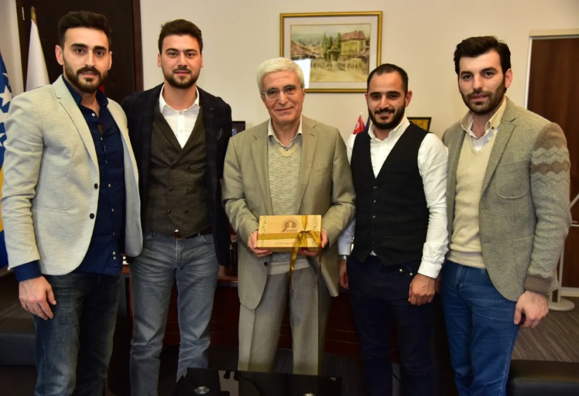 IUS Alumni Members visited IUS Rector