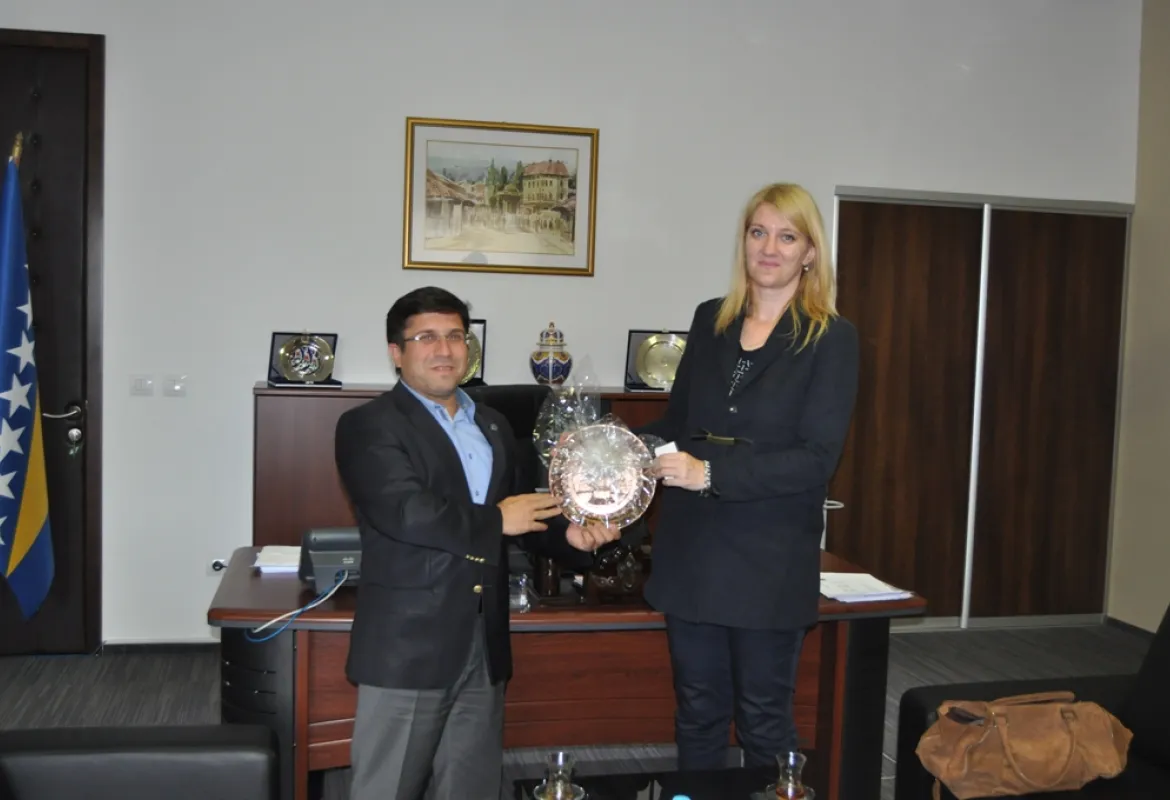 Federal Minister of Education and Science Elvira Dilberović visited IUS