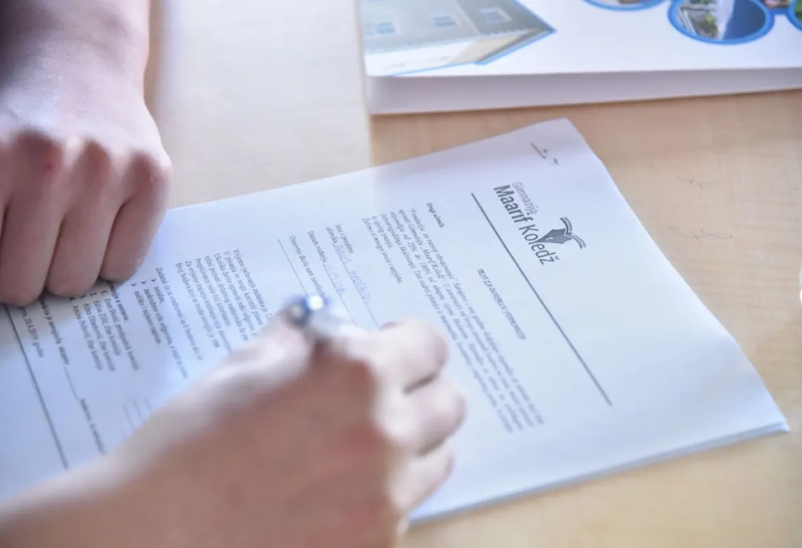 Testing for Scholarships Held in Gymnasium “Maarif Koledž”