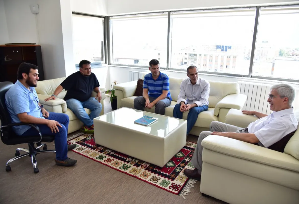 Meeting of TİKA Course Instructors with IUS Rector 